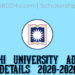 Rajshahi University Admission Details 2020-2021