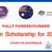 Australian Scholarship For 2022 — 2023